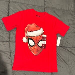 Marvel Red Spider-Man Holiday Tee